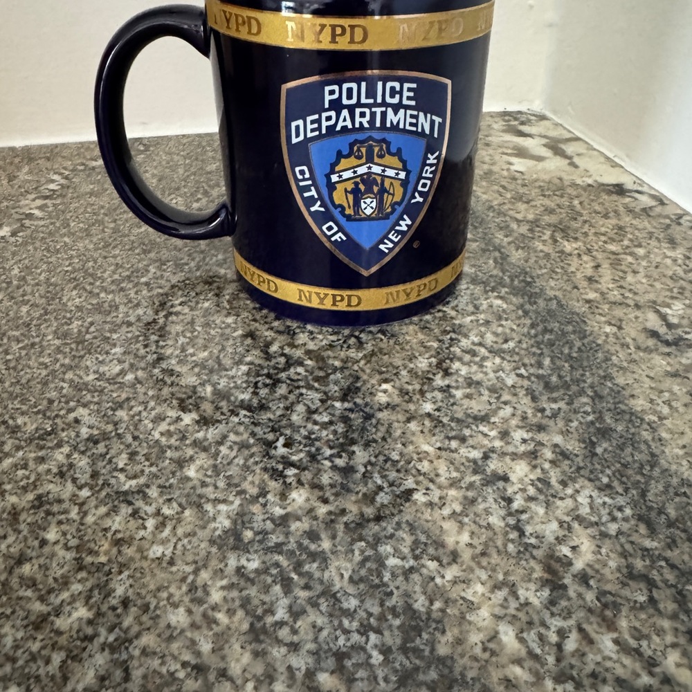 Black and Gold Coffee Mug